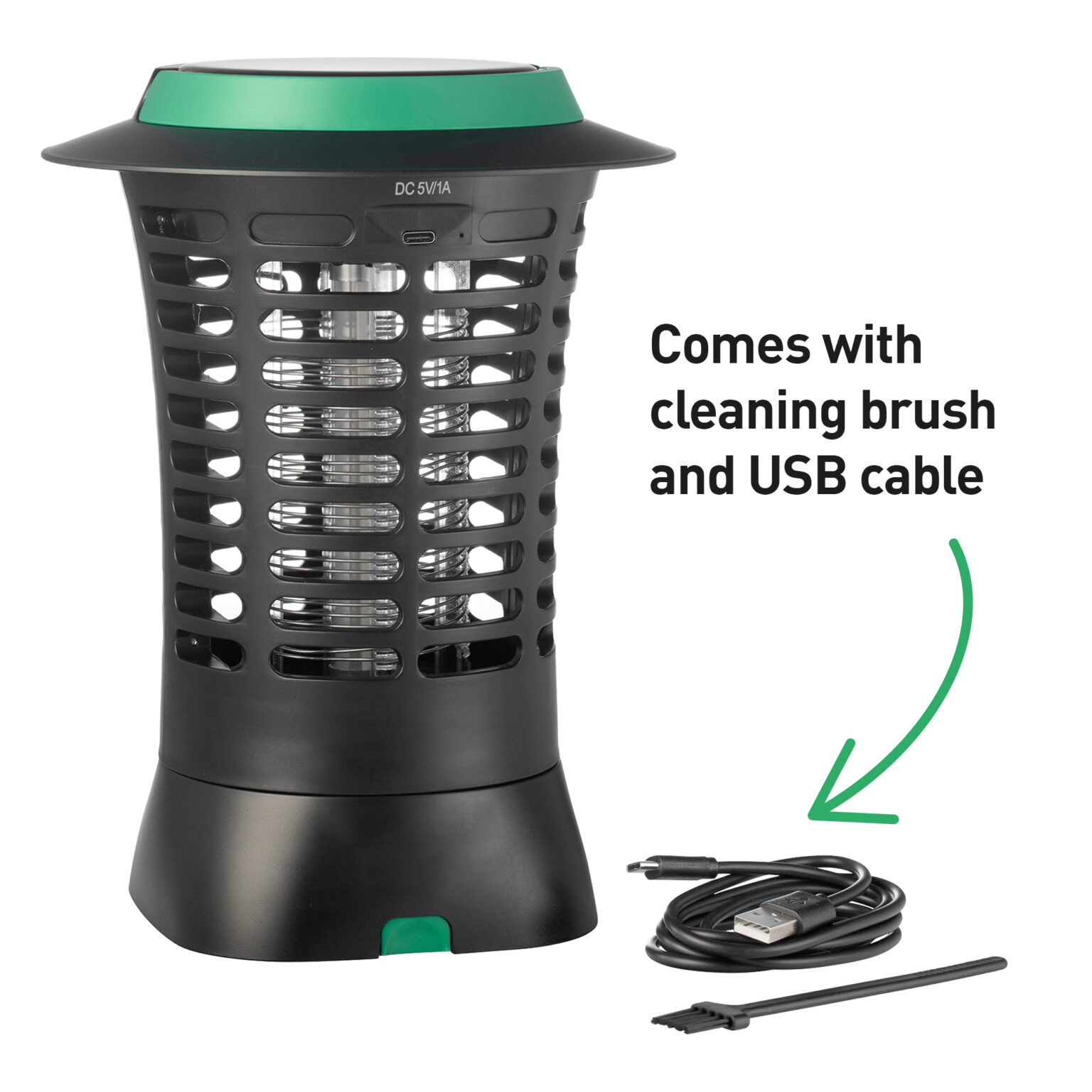 Solar-USB Rechargeable Zapper - Gecko Insect Killers